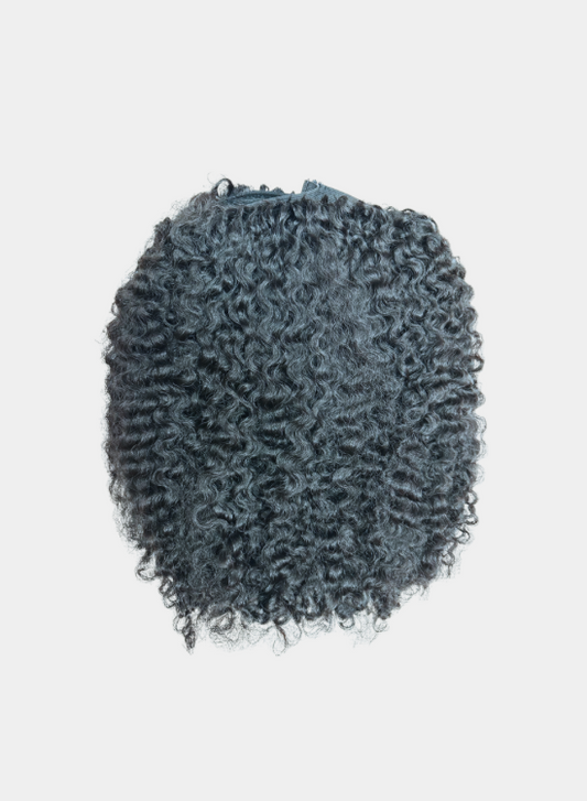 Custom Tropical Curly Half Wig